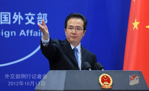 外交部發(fā)言人洪磊主持例行記者會 外交部發(fā)言人洪磊主持例行記者會