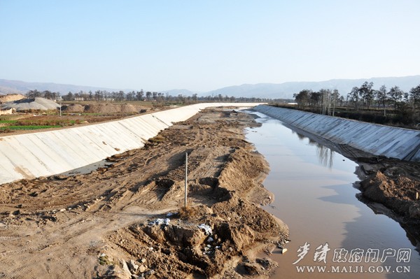 葫蘆河干流麥積區(qū)背灣大橋至四合村段堤防工程